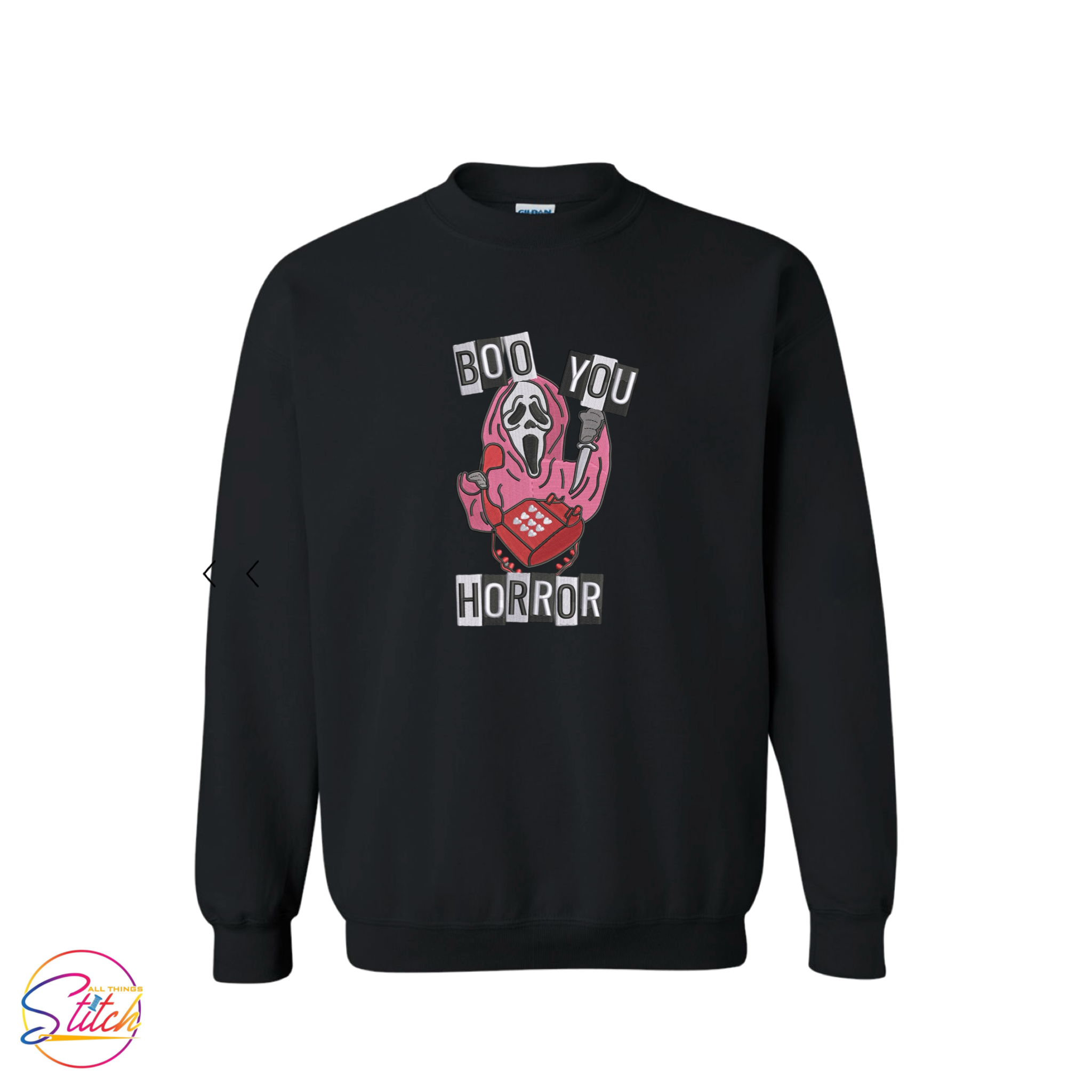 Boo You Horror Sweatshirt