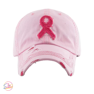 Pink Breast Cancer Awareness Dad Hat