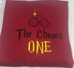 The Chosen One Harry Potter Embroidered Sweatshirt