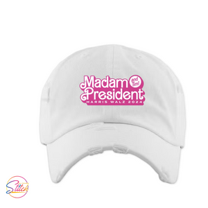 Madam President Embroidered Dad Hat