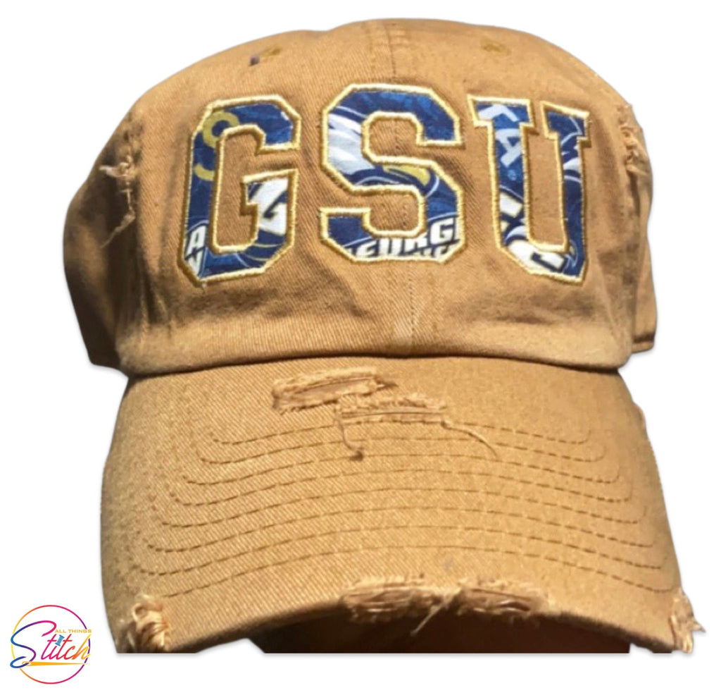 Georgia Southern Eagles Distressed Dad Hat