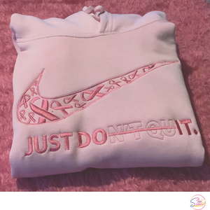 Just Don’t Quit Breast Cancer Awareness Hoodie