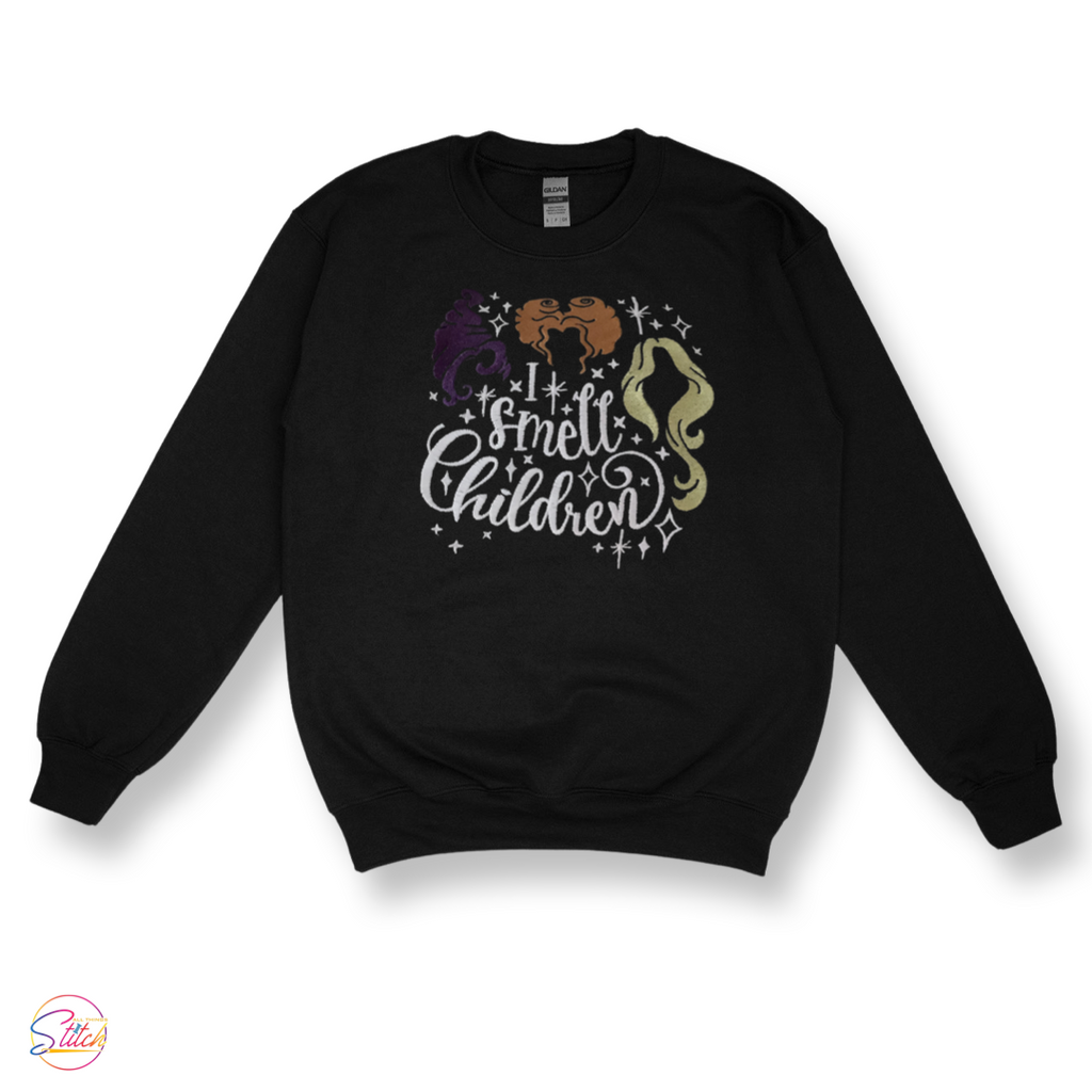 Hocus Pocus Black Crewneck Sweatshirt